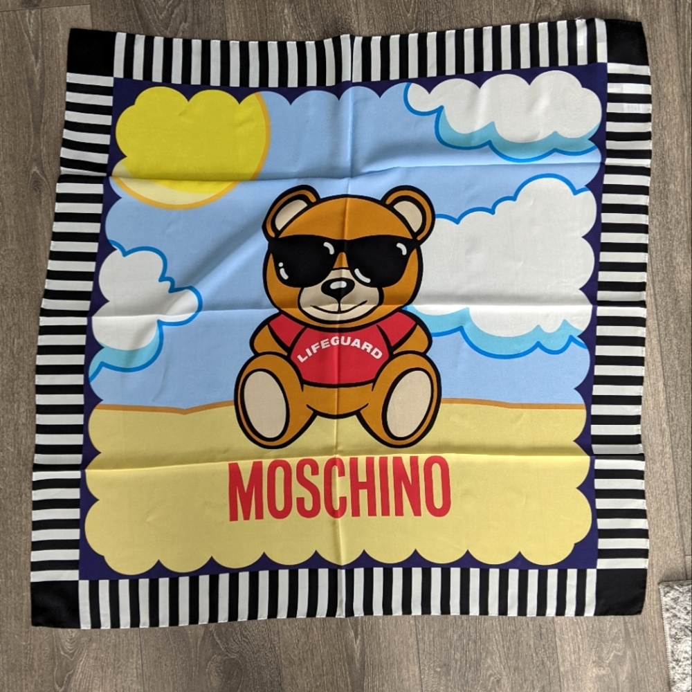 Moschino Silk Scarf